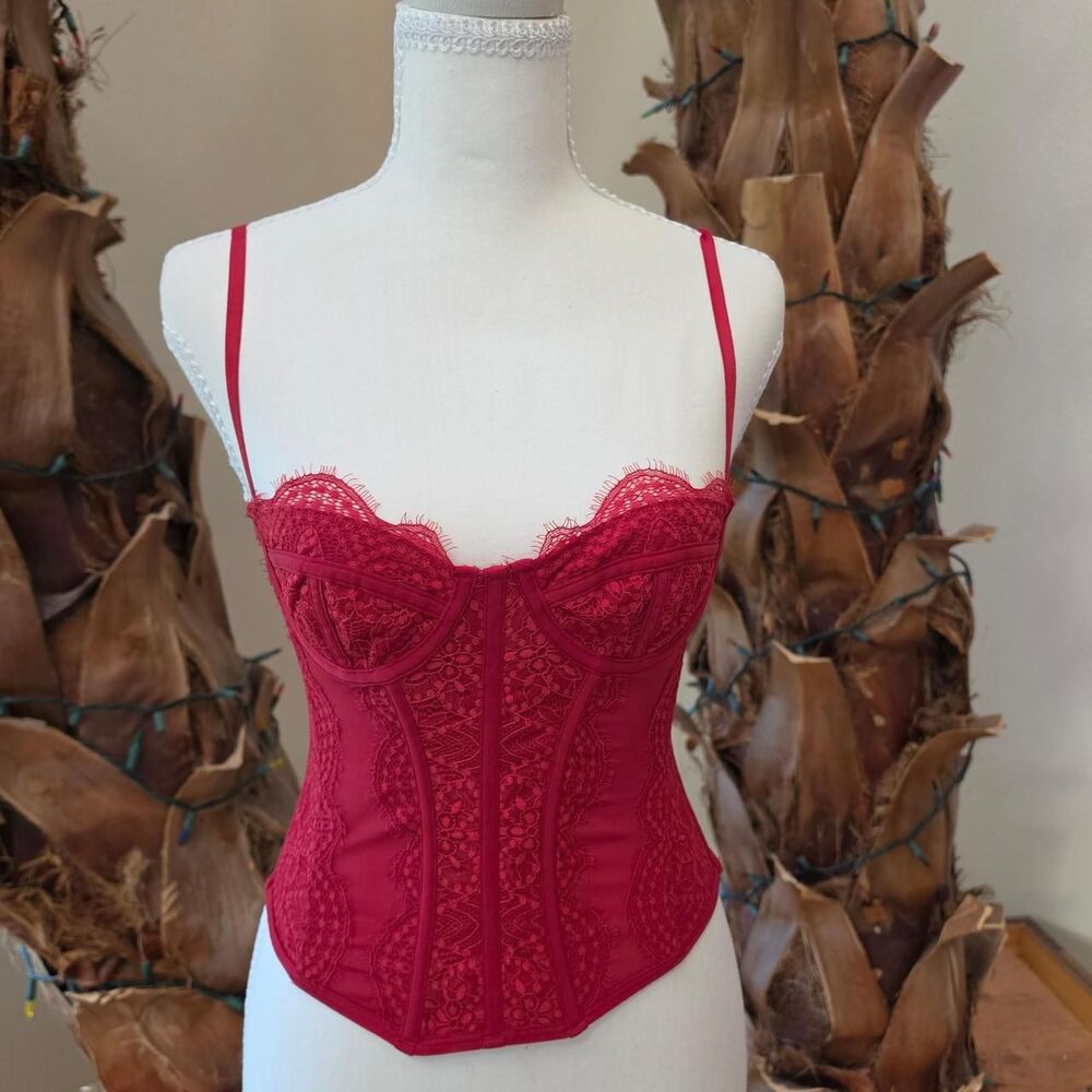 Out-from-under Women's Red Corset